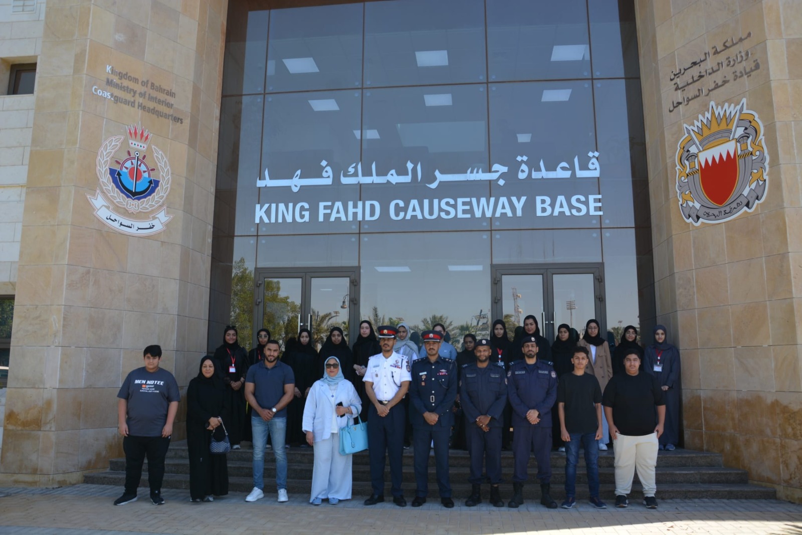 مديرية شرطة جسر الملك فهد بالتعاون مع المحافظة الشمالية  تنظم زيارة ميدانية لطلبة مساق خدمة المجتمع<